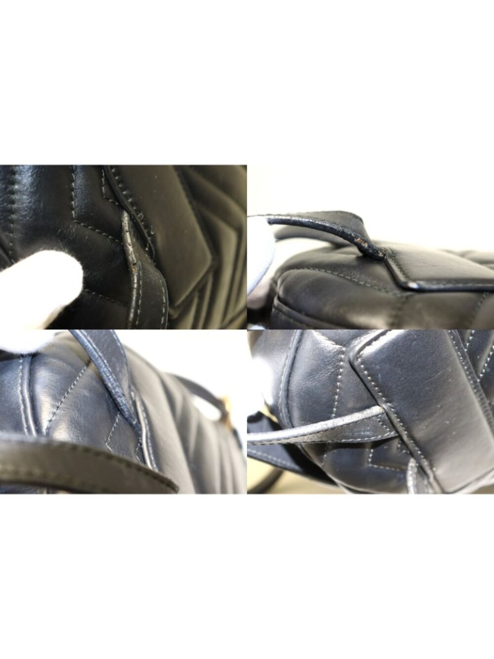 Gucci GG Marmont Leather Backpack - Picture 9 of 9